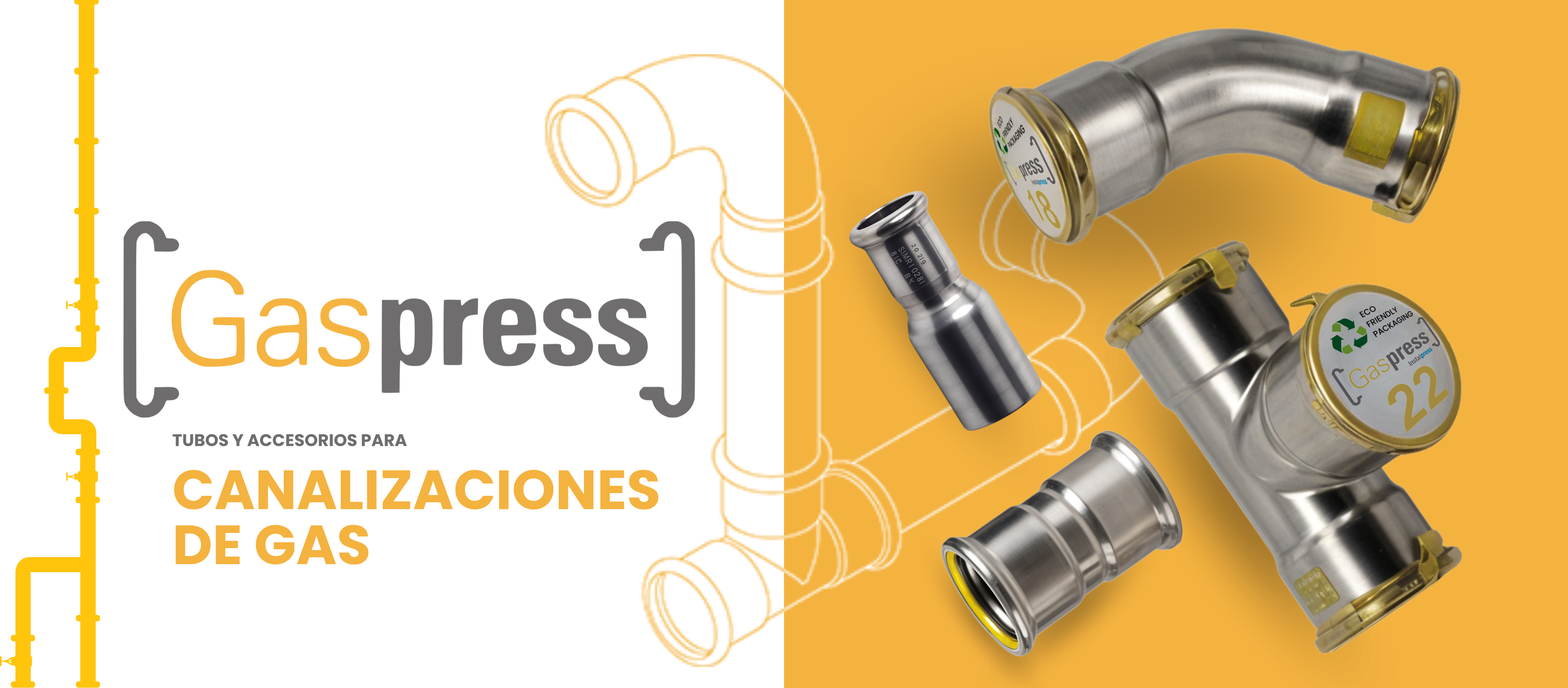 Gaspress: Pressfitting para gas
